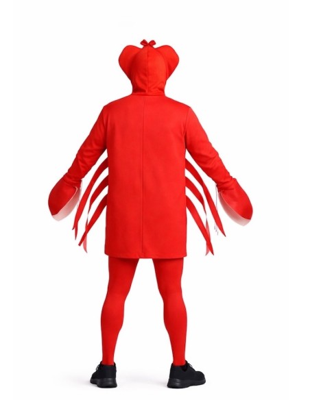 Fato Caranguejo Tamanho L | Fantasias para Adultos O Rei do Carnaval